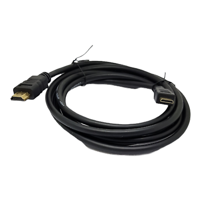 3m HDMI Mini C Cable Lead Male to Gold 1.4 High Speed with Ethernet HD Video