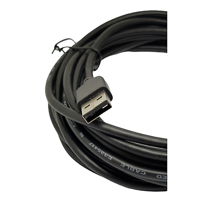 5m USB Cable A Male To A Male Plug Shielded High Speed 2.0 Lead