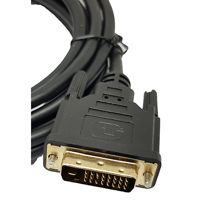5m DVI to HDMI Digital Cable Lead PC LCD HD TV 6ft GOLD 24 + 1 Pin