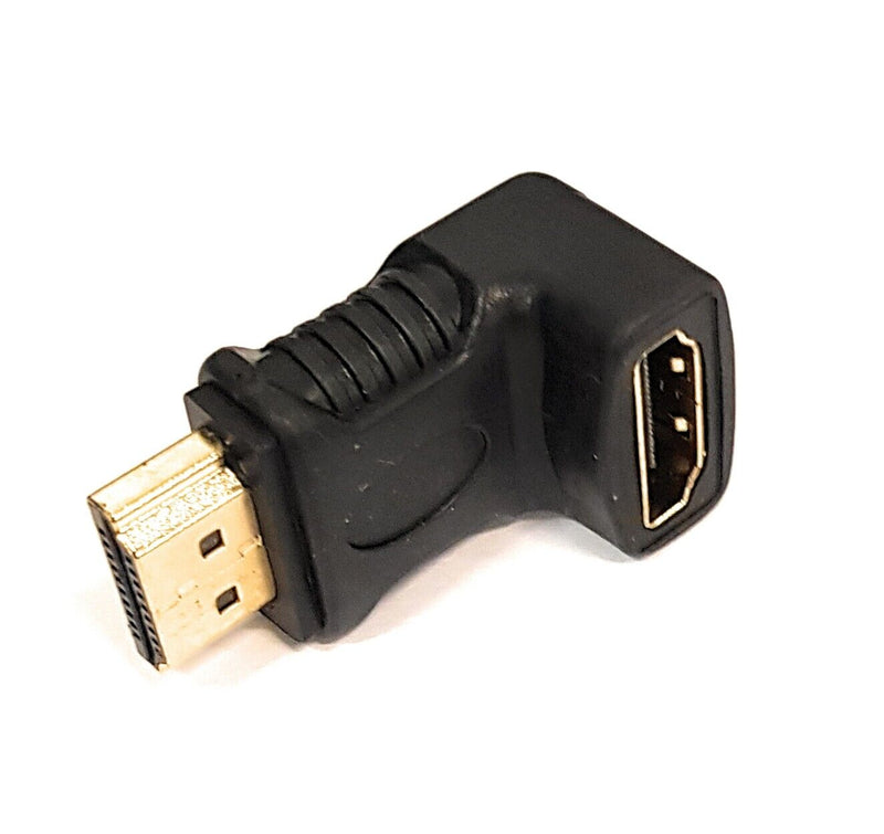 HDMI Angle Angled Adapter  Male to Female 90 Degree Right Flat Screen