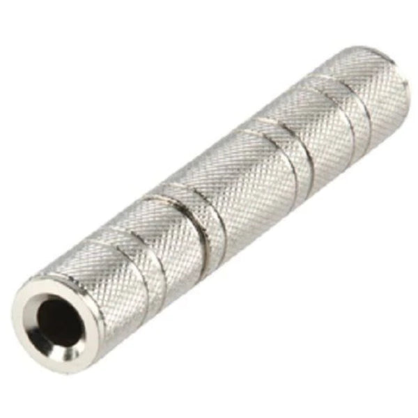 6.35mm MONO 1/4" Female Jack Socket to Socket Mic Guitar Audio Cable Adapter