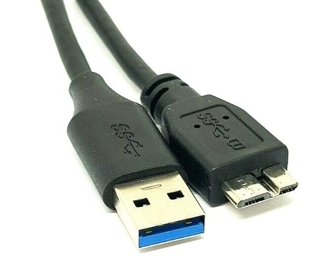 3m USB 3.0 Micro B Cable A Male to  Male Data Lead Super Fast Speed