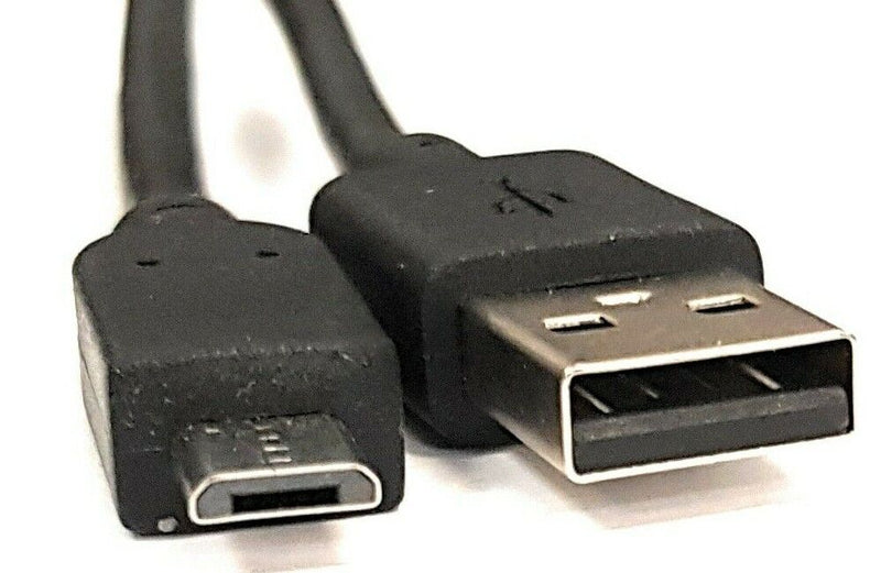 1M Micro B USB Charge 2.0 CABLE A MALE TO Phone Data PS4 Controller Black