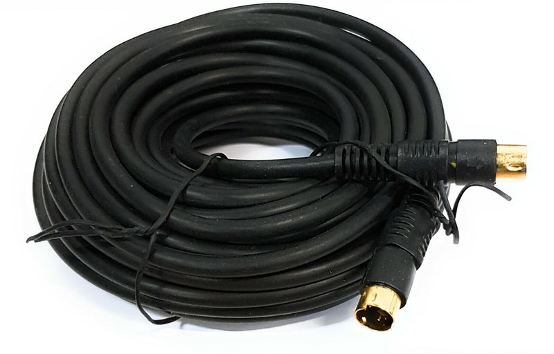 10M SVHS Cable Lead 4Pin Mini Din Male to M TV  Lead S-Video Projector