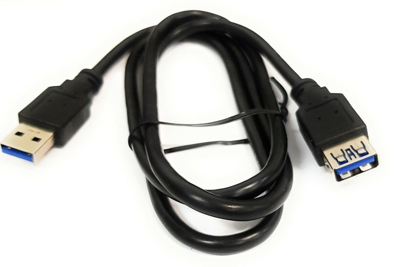 2m USB 3.0 Extension Cable A to A Lead Super Speed Male to Female