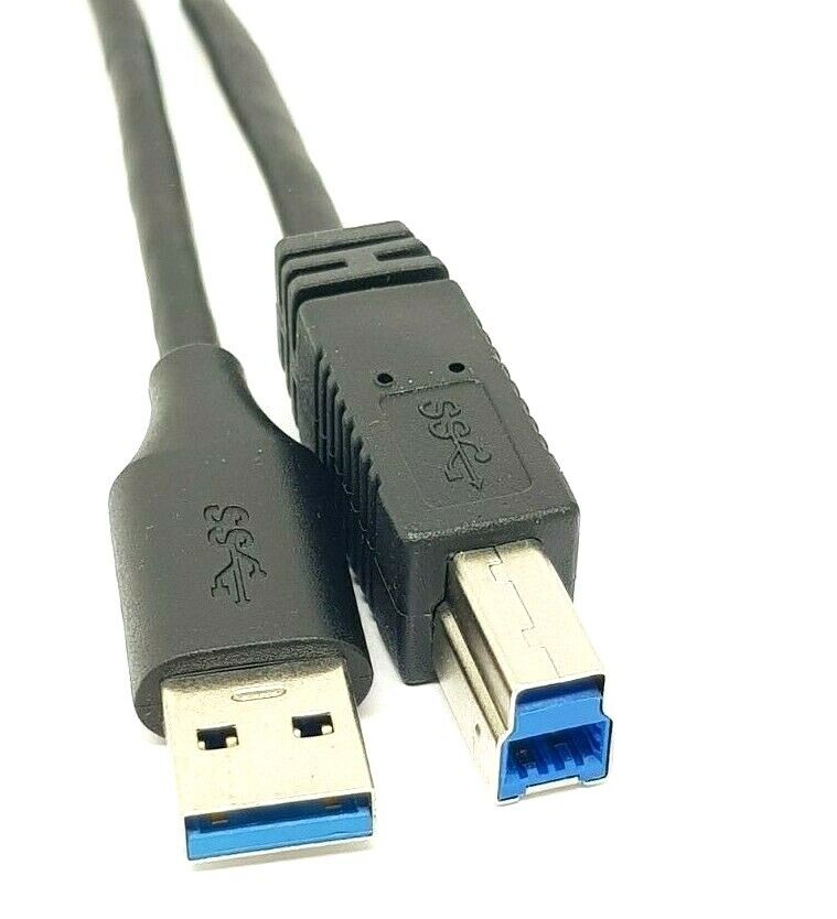 1m USB 3.0 Printer Cable Lead Type A to B Male Super Speed