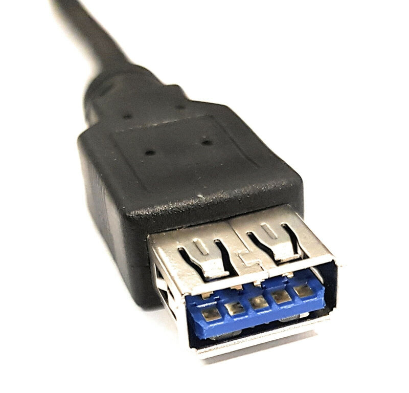 1m USB 3.0 Extension Cable A to A Lead Super Speed Male to Female