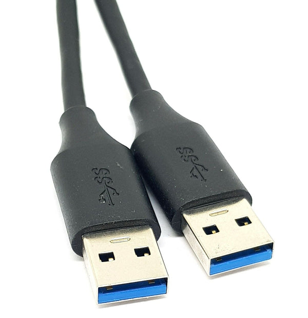 0.5m USB 3.0 Cable Type A to Type A Data Lead Male to Male Super Speed