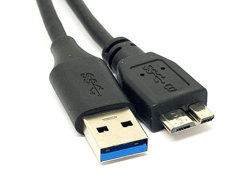 1m USB 3.0 Micro B Cable A Male to  Male Data Lead Super Fast Speed