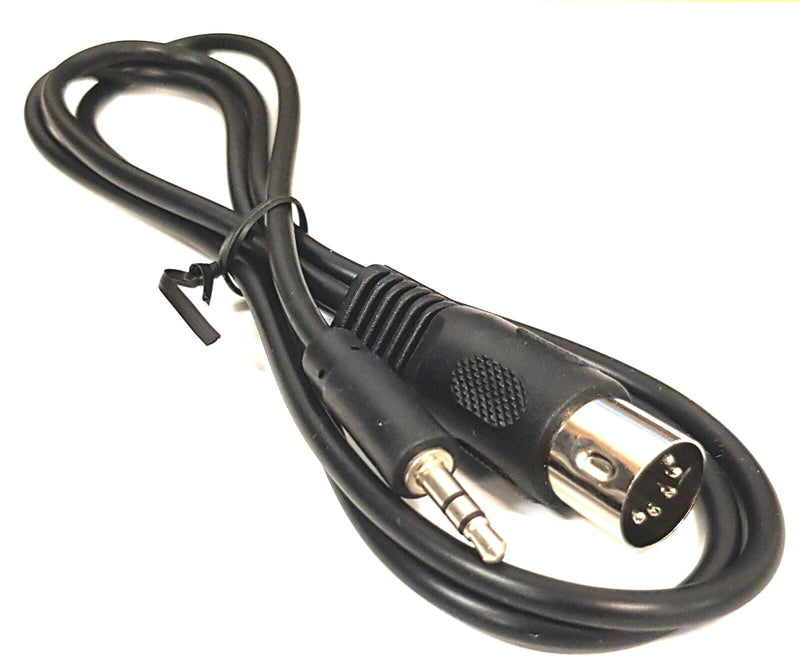 2M Metre 3.5mm Stereo Jack to 5 Pin Midi Din Plug Audio Cable Lead 200cm