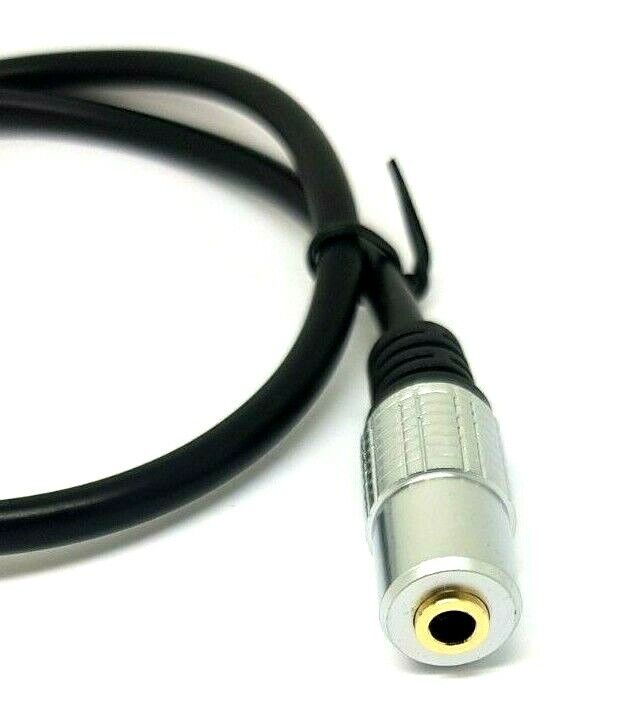 0.5M 3.5mm Headphone Extension Cable Stereo Jack Aux Audio Lead