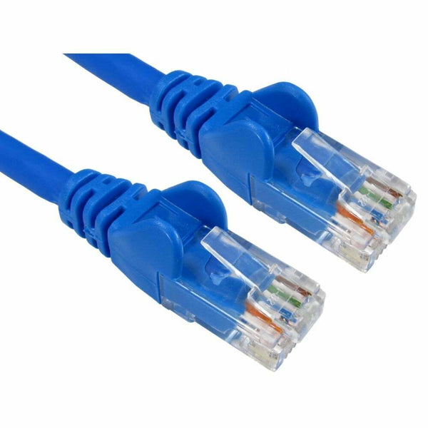 2m Blue Ethernet Cable Network Internet Cat5e RJ45 Patch Lead