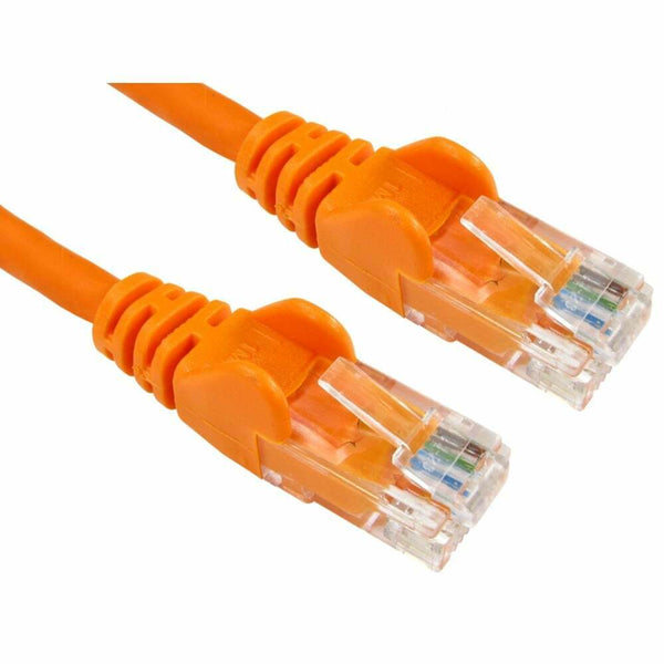 2m Orange Ethernet Cable Network Internet Cat5e RJ45 Patch Lead