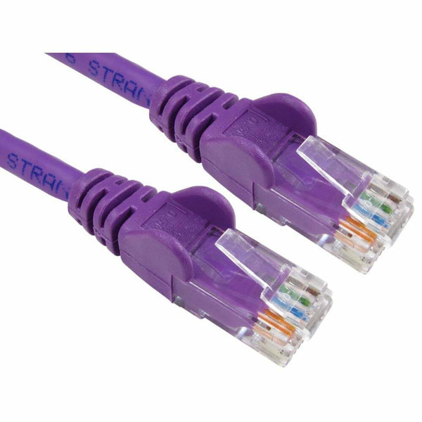 2m Purple Ethernet Cable Network Internet Cat5e RJ45 Patch Lead