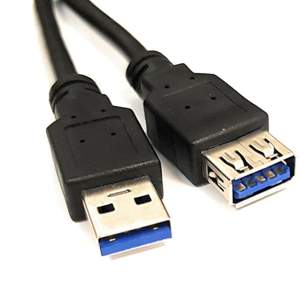 3m USB 3.0 Extension Cable A to A Lead Super Speed Male to Female