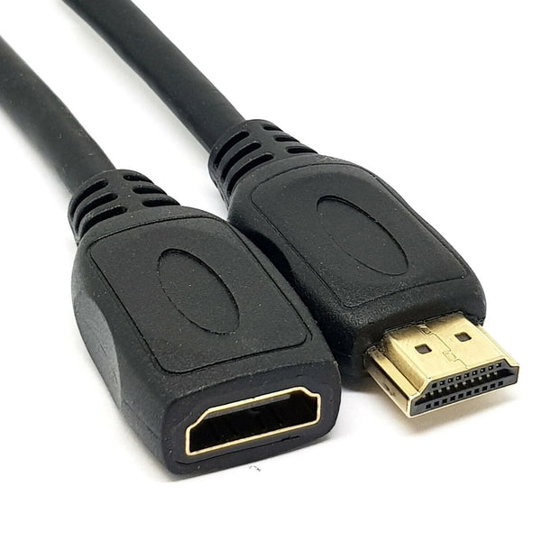 0.5m HDMI EXTENSION Cable 4K V 2.0  Extender Lead Male to Female