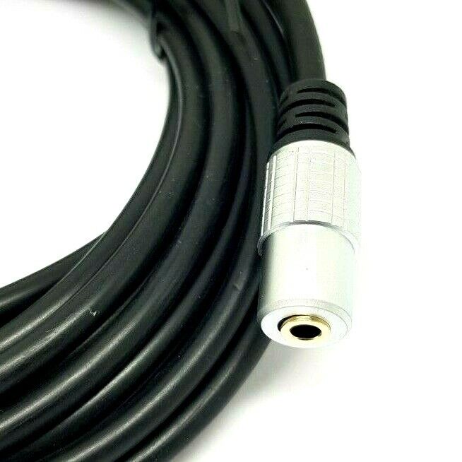 5M 3.5mm Headphone Extension Cable Stereo Jack Aux Audio Lead