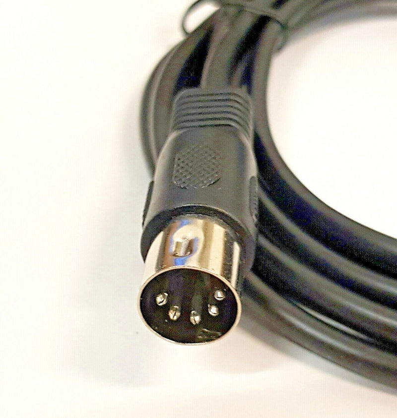 2m Midi Cable 4 Core 5 Pin Din Plug to Plug Audio Lead