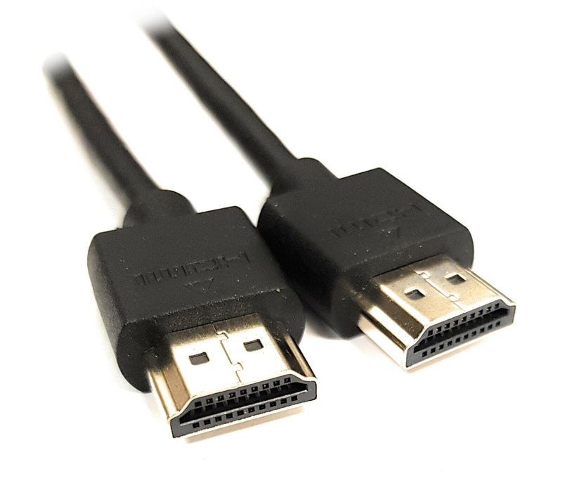 1m HDMI 4k Cable 4K @ 60HZ ARC Thin V2.0  HD Flexible Lead Ultra HD Slim