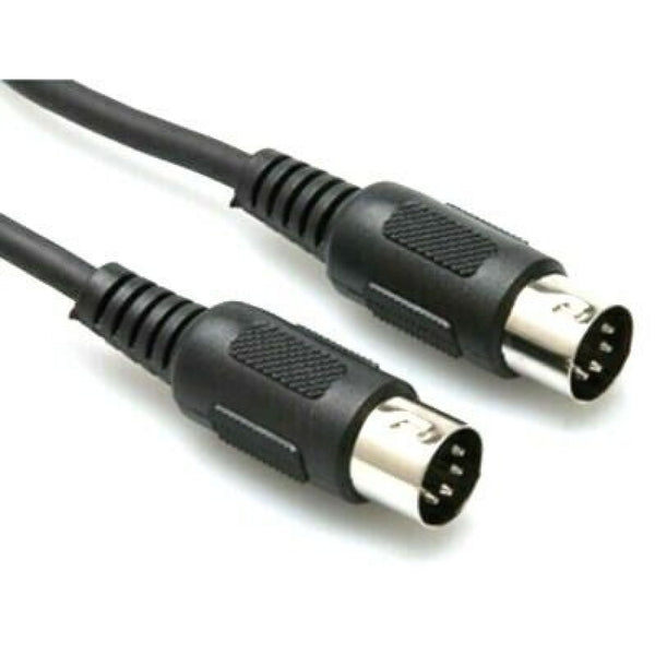 5m Midi Cable 4 Core 5 Pin Din Plug to Plug Audio Lead