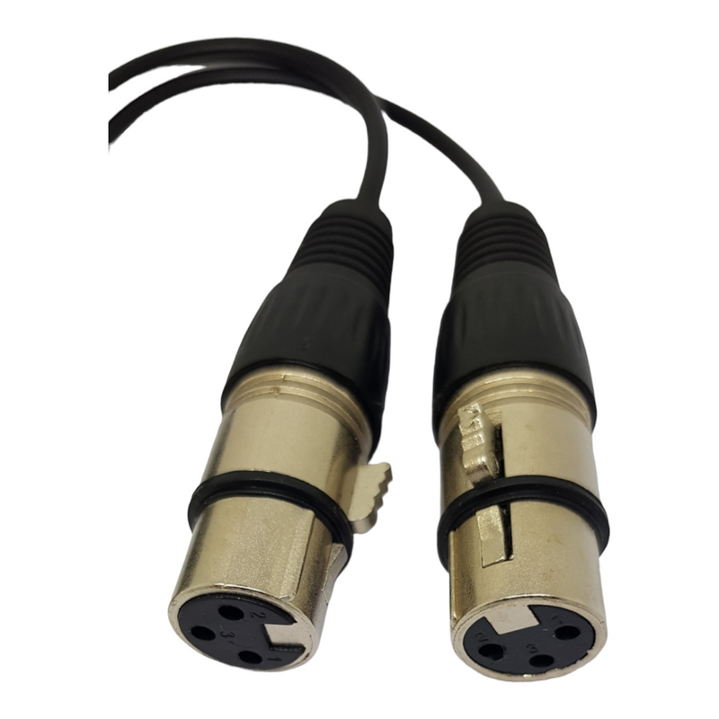 XLR Adaptor Plug Splitter/Combiner XLR Sockets 25cm