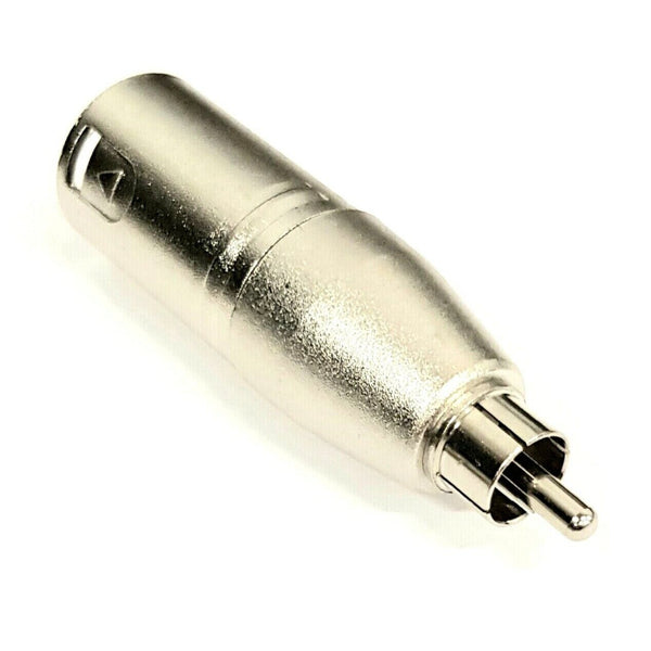 XLR Male to Phono RCA Cable Adapter MALE  Audio Adapter Converter