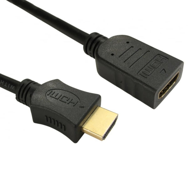 2m HDMI EXTENSION Cable 4K V 2.0  Extender Lead Male to Female