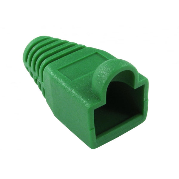 Green RJ45 Snagless Boot Cover