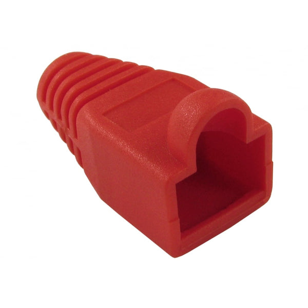Red RJ45 Snagless Boot Cover
