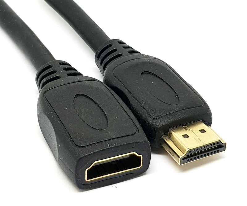 1m HDMI EXTENSION Cable 4K V 2.0  Extender Lead Male to Female